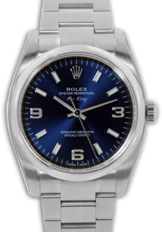 Rolex Air King 114200 Steel Year 2012